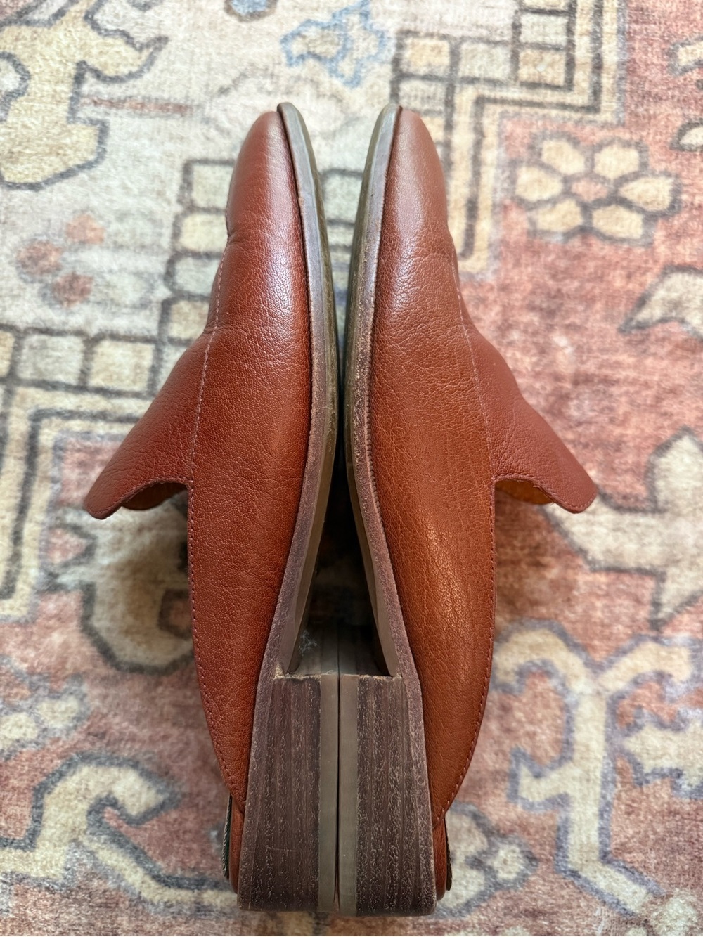 Madewell The Frances Loafer Mule Brown Leather Shoe Women’s 9 - Picture 9 of 10